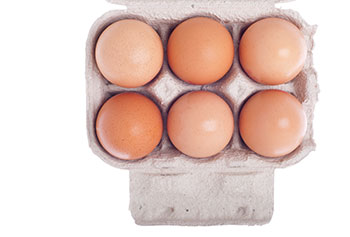 analisis de alimentos color huevo