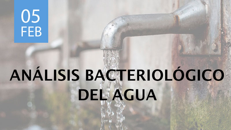 análisis bacteriológico del agua