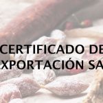 certificado de exportacion sae
