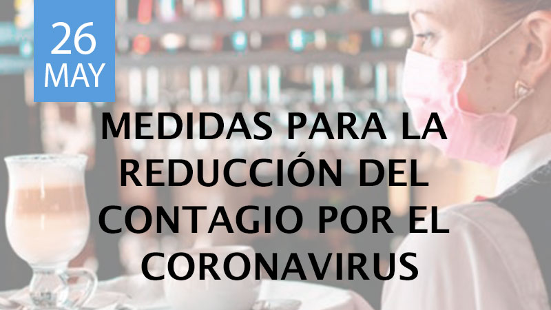 Medidas para la reducción del contagio por el Coronavirus